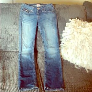 💎True Religion Jeans sparkling studs size 27